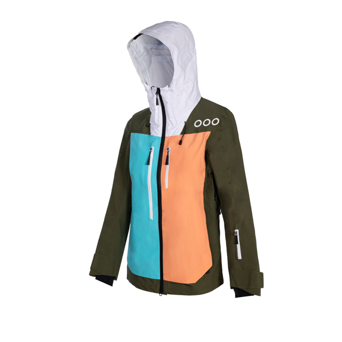 Chaqueta para mujer ECOON ECOExplorer Jacket Women - Multicolor