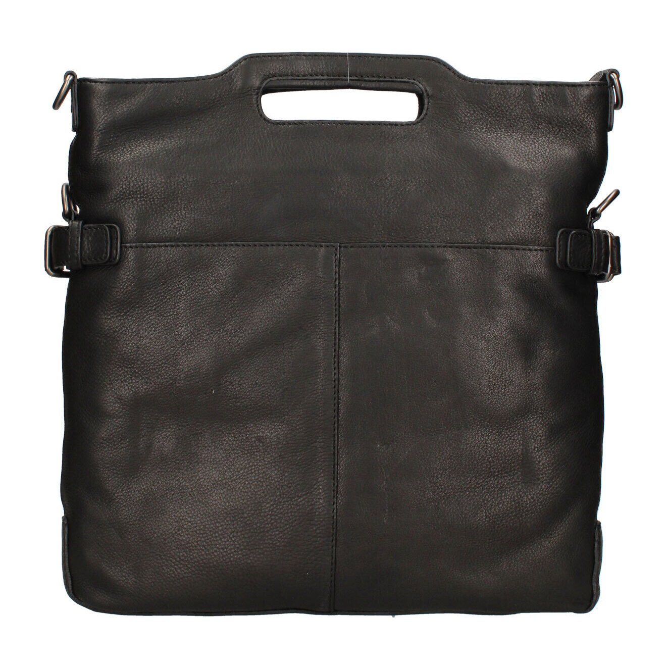 Borsa a tracolla  da uomo In Vera pelle Made in Italy 34x38x3 cm