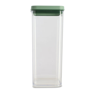 Boite hermétique 1.5l en plastique avec couvercle vert