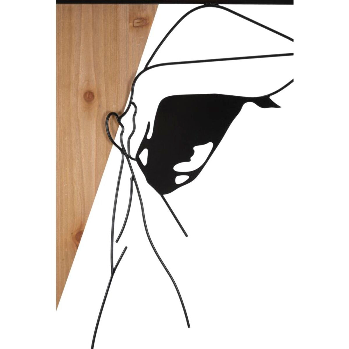 PANNELLO DA MURO STRIP -B- FERRO E WOOD CM 50X2X90
