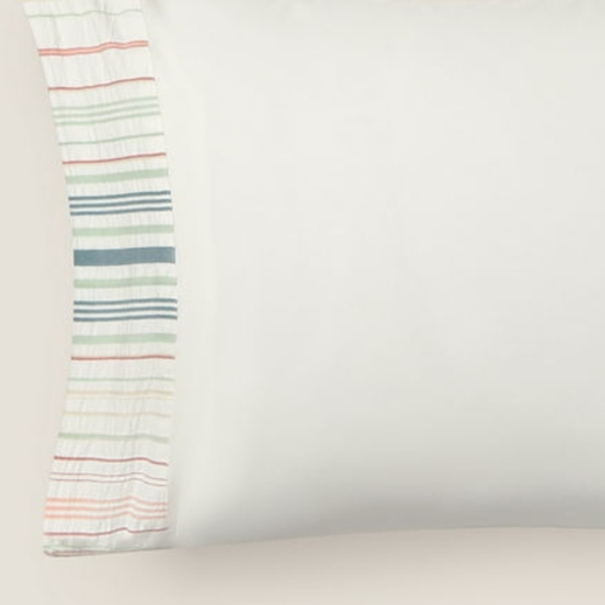 Funda de almohada de algodón 180 hilos rayas Cresi color varios 100% Algodón