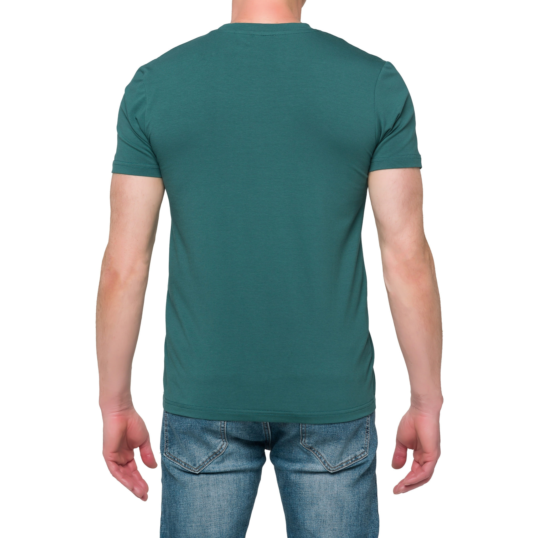 T-shirt in cotone slim fit Hot Buttered Canggu Verde