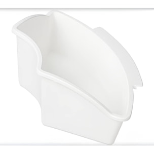 juego de servir en polipropileno ø33x9cm blanco