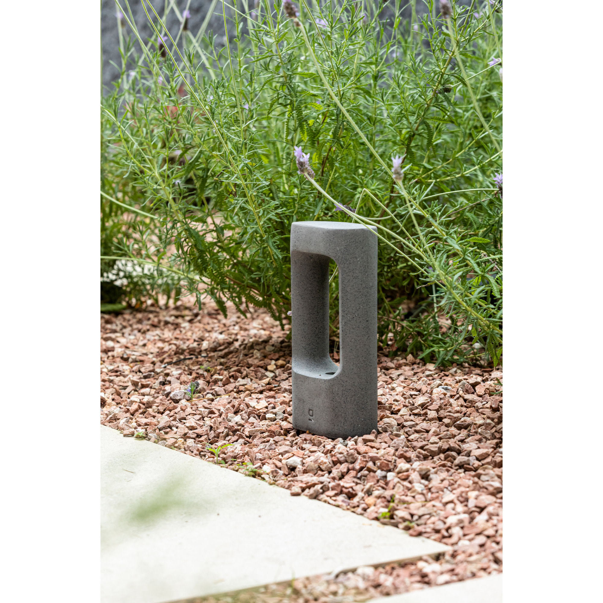 TOTEM 285 Lampada paletti muro grigio 3000K