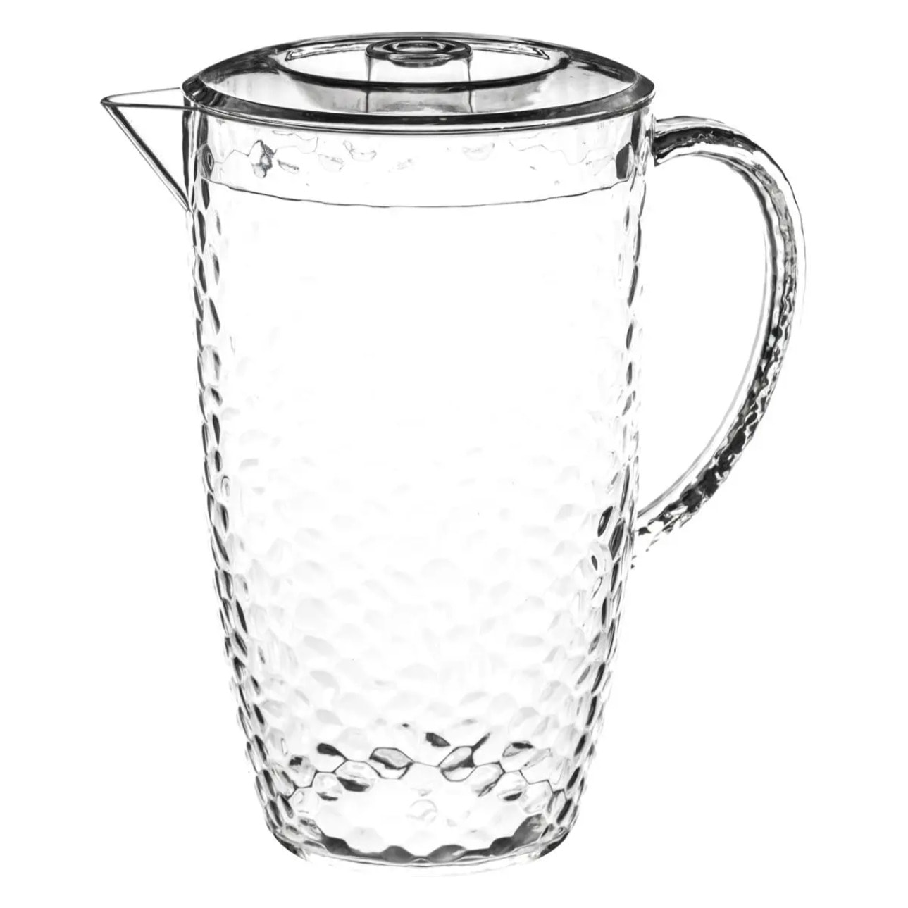 Pichet martelé avec couvercle 2L "Estiva"