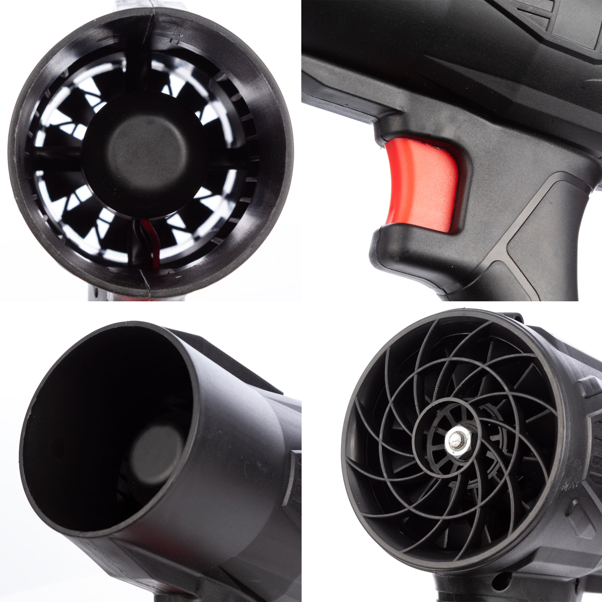 Soplador de aire inalámbrico 21V con batería de litio extraíble de 6500 mAh.