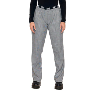 Pantalón palazzo en 'Príncipe de Gales' para mujer 'Perla'