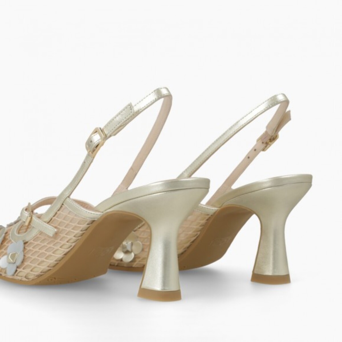 ZAPATOS DE SALÓN DORADOS GENASTI