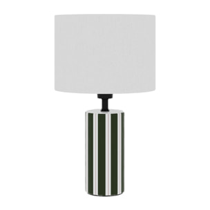 Lampe à Poser Hopper - luminaire en céramique verte