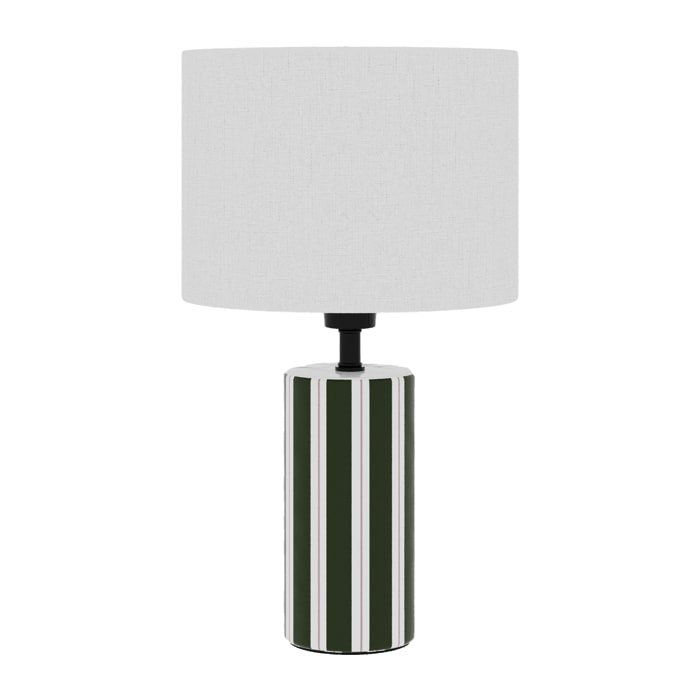 Lampe à Poser Hopper - luminaire en céramique verte