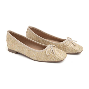 Ballerina con fiocco - BEIGE