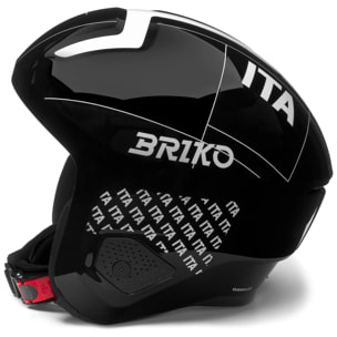 Caschi Briko Uomo Donna Nero Vulcano 2.0 Italia