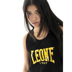 Canotta da donna in cotone elasticizzato Leone Gold