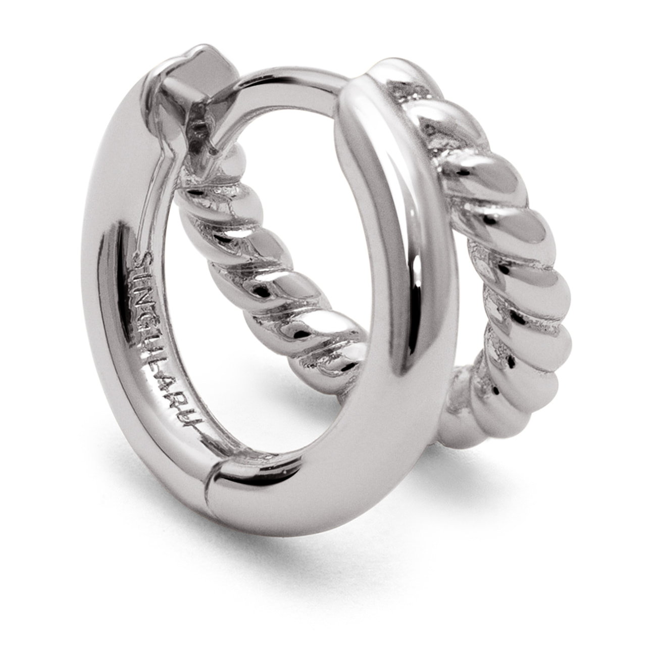 Orecchino Double Tressia