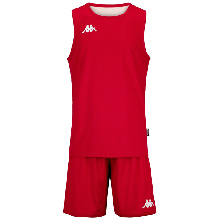 Kappa - Conjuntos Niño Rojo - Kappa4Basket Dancosi