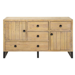 Buffet 152 cm bois recyclé AUCKLAND