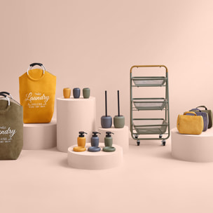 Porte-savon Vert Kaki Trio