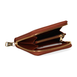 Portafoglio  da donna In Vera pelle Made in Italy 13x9,5x2,5 cm