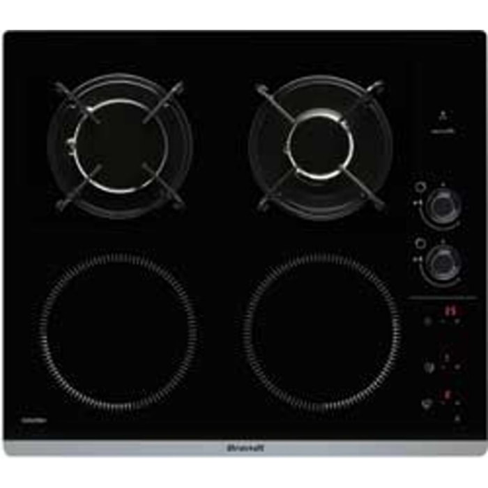 Plaque mixte induction gaz BRANDT BPI6413BM