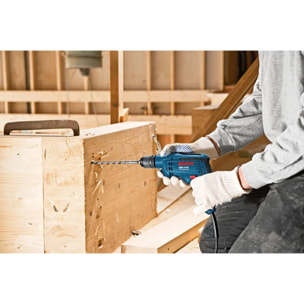 Perceuse-visseuse 1 vitesse BOSCH - GBM 10 RE Professional - 600 W - 0601473600
