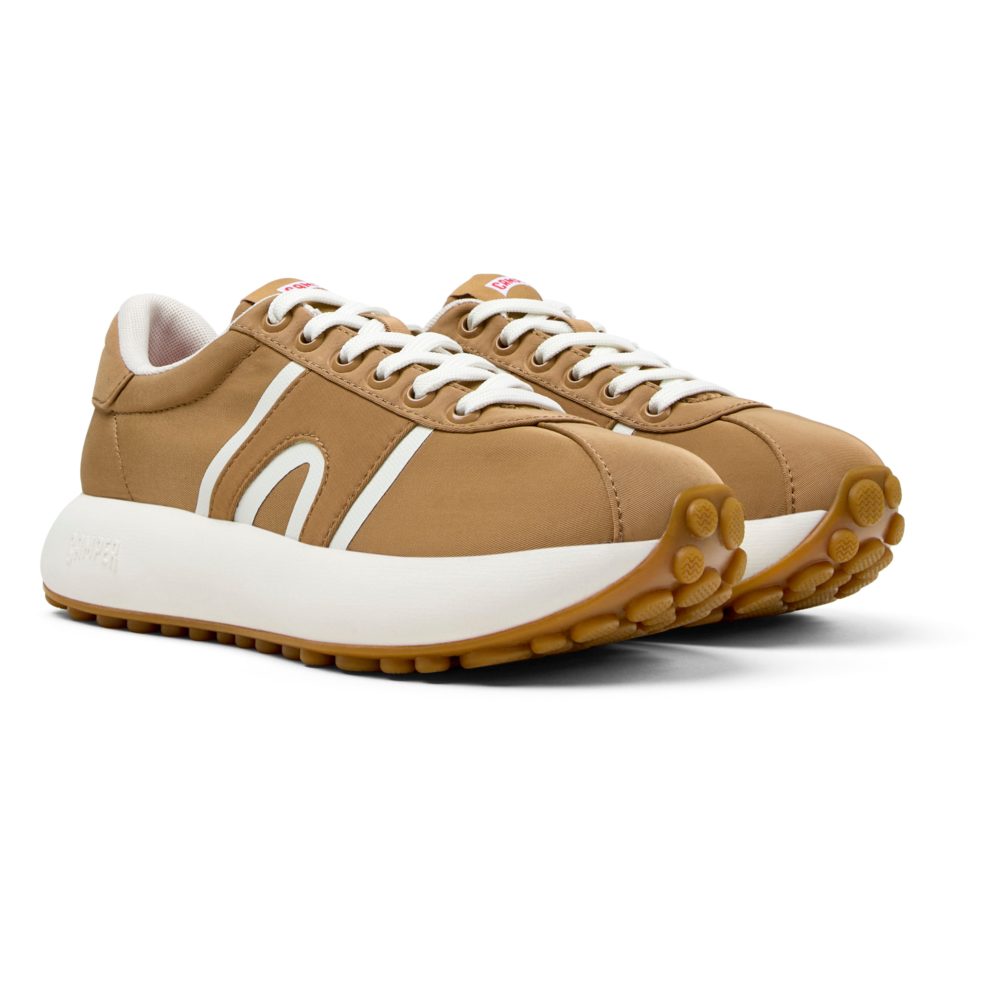 Zapatillas - CAMPER Pelotas Athens - Marron - Textil técnico