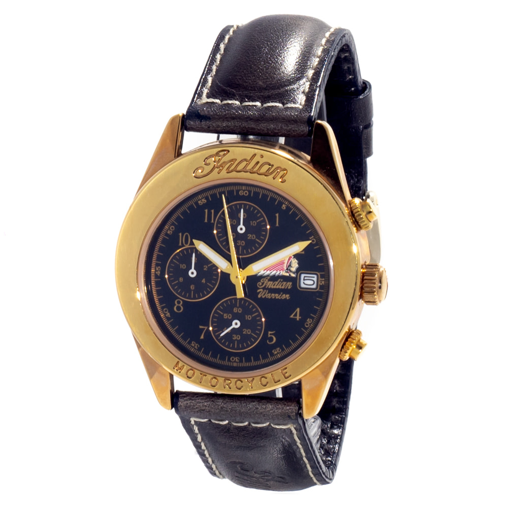 Reloj Indian ID-WARRIOR-B03 Unisex Analogico Cuarzo con Correa de Piel