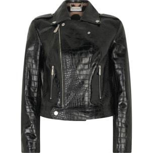 PHILIPP PLEIN Biker Jacket Cocco