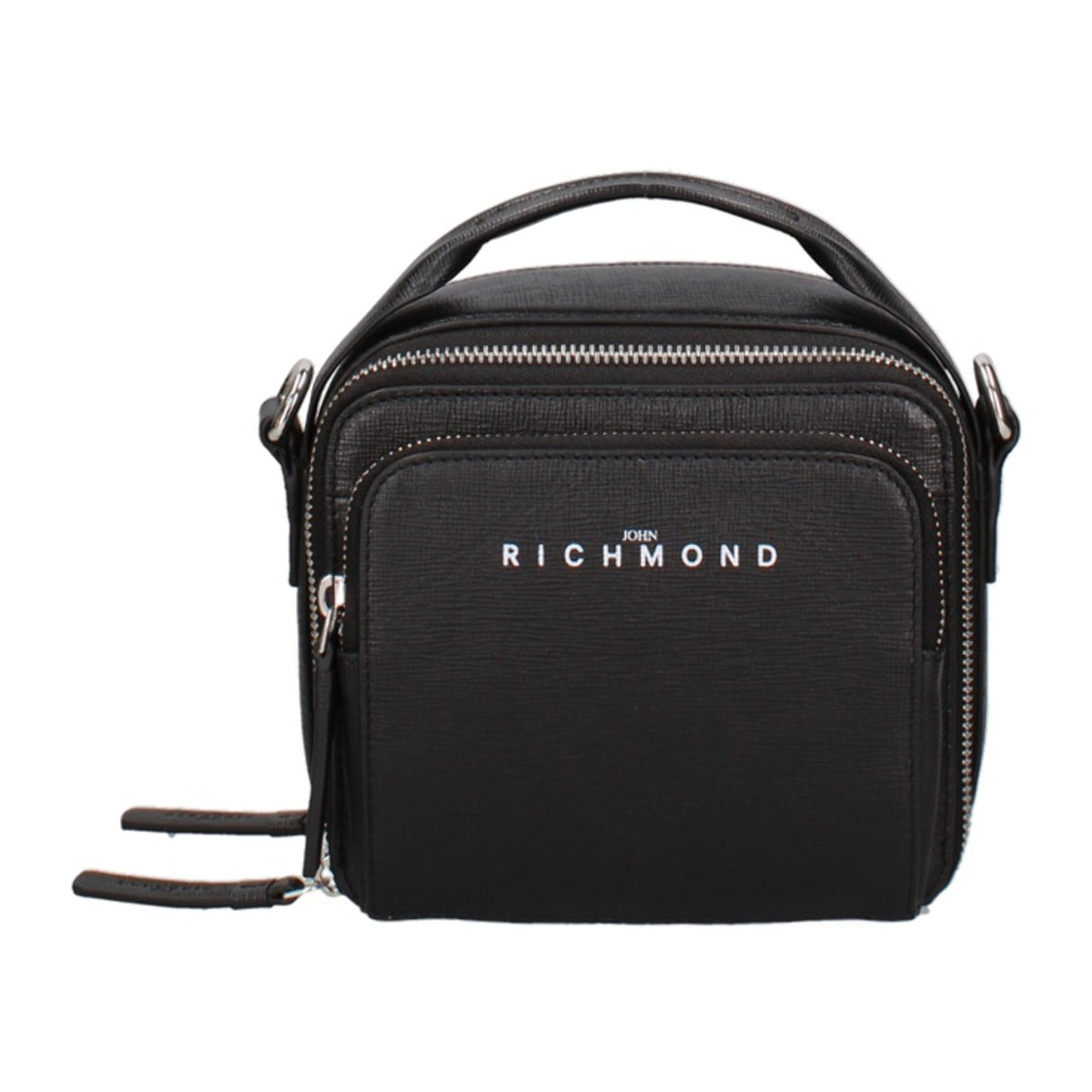 Borsa a tracolla uomo in vera pelle - Modello Umbria Ultra - Casual - 16.5 x 18.0 x 8.5 cm