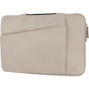 Housse ADEQWAT Pocket sleeve 15-16 beige chiné