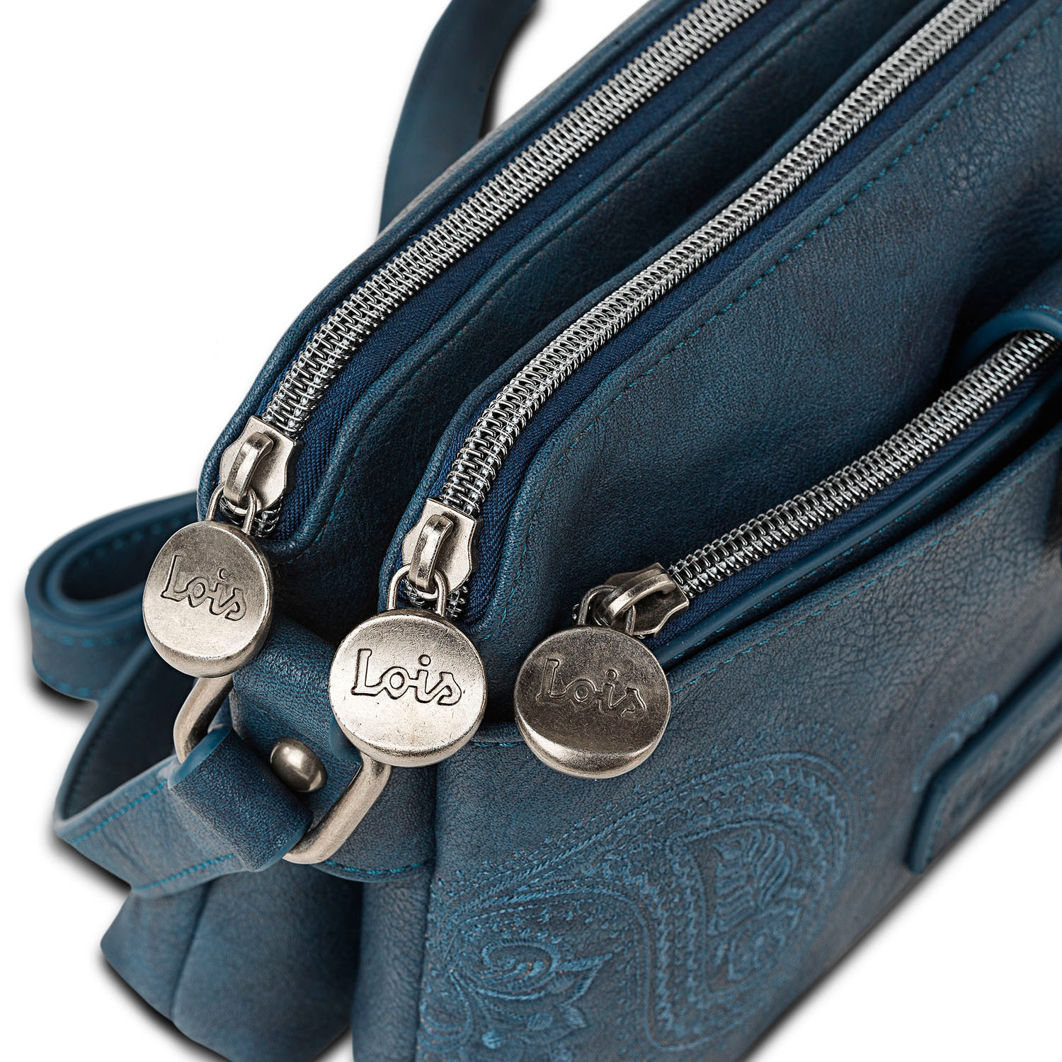 Bolso Bandolera Mujer Sint/Pu Lois Redwood Azul Marino