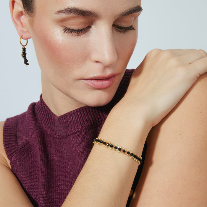 Pulsera Lailai acabado oro amarillo 18k