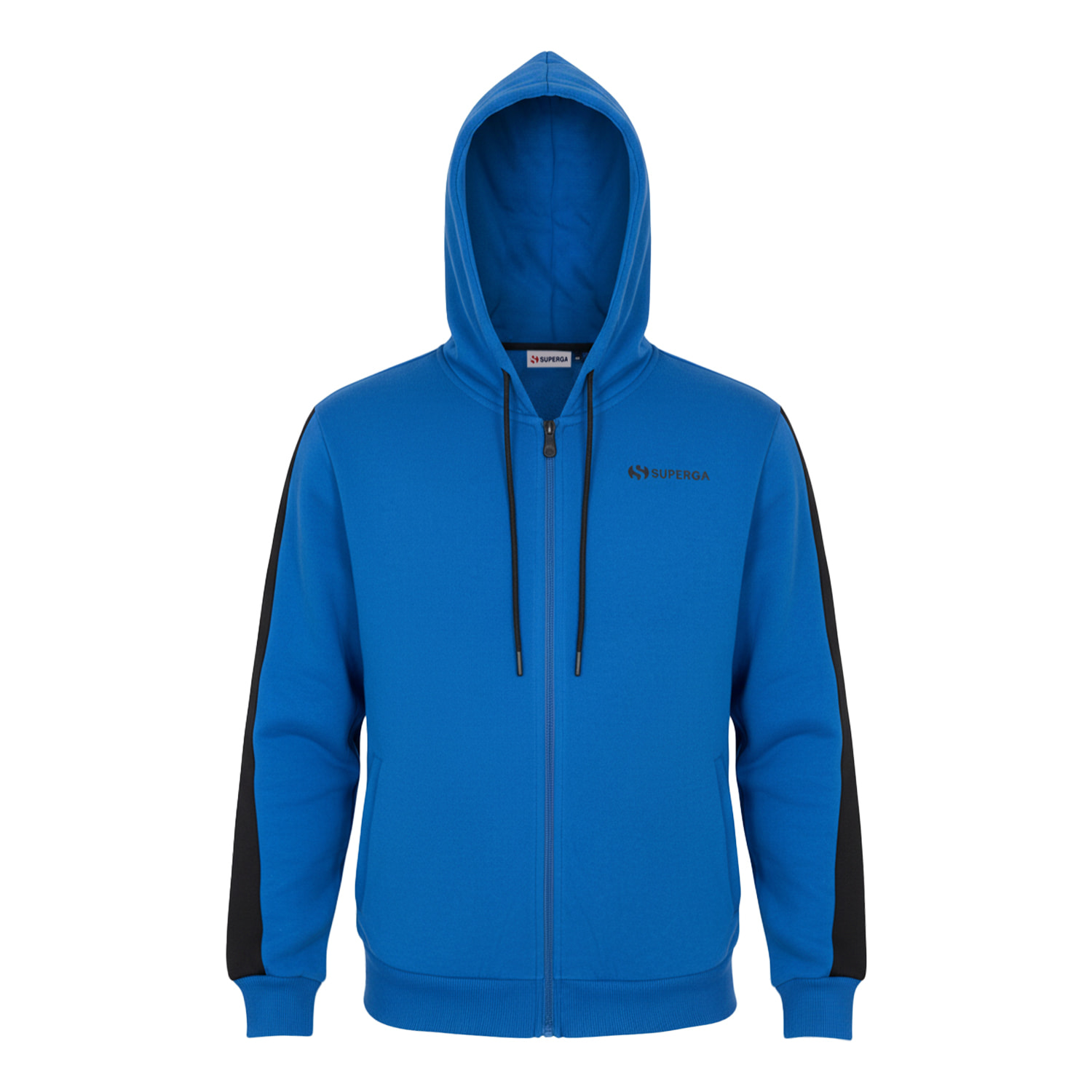 Tuta Uomo SUPERGA Cotone Felpato Full Zip Cappuccio