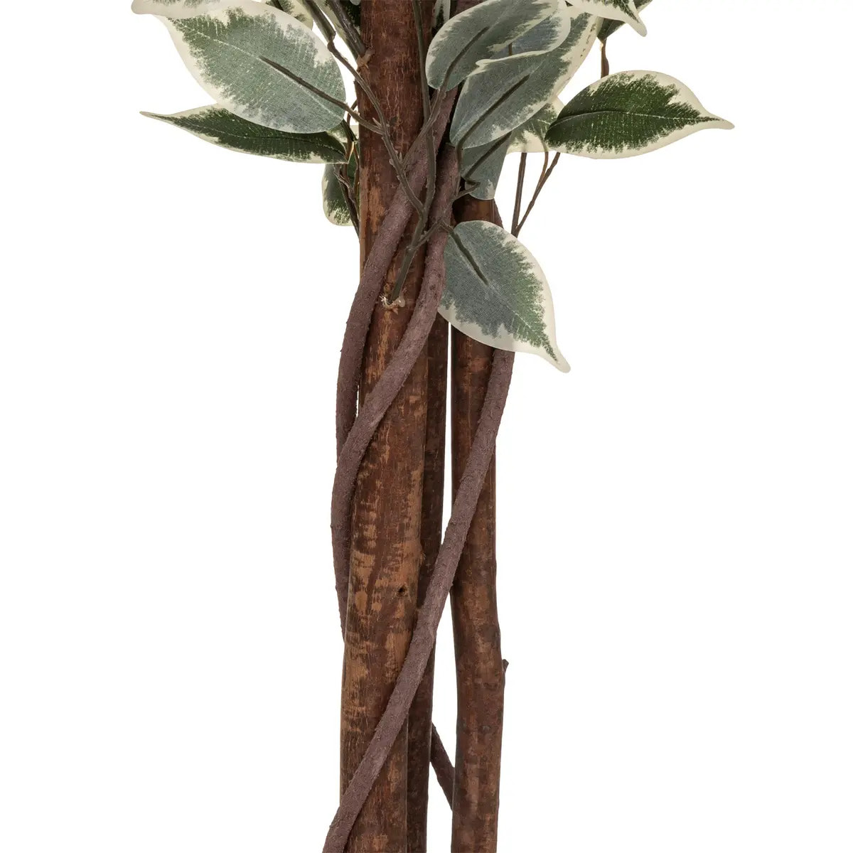 Ficus artificiel "Benjamina" vert foncé H180cm