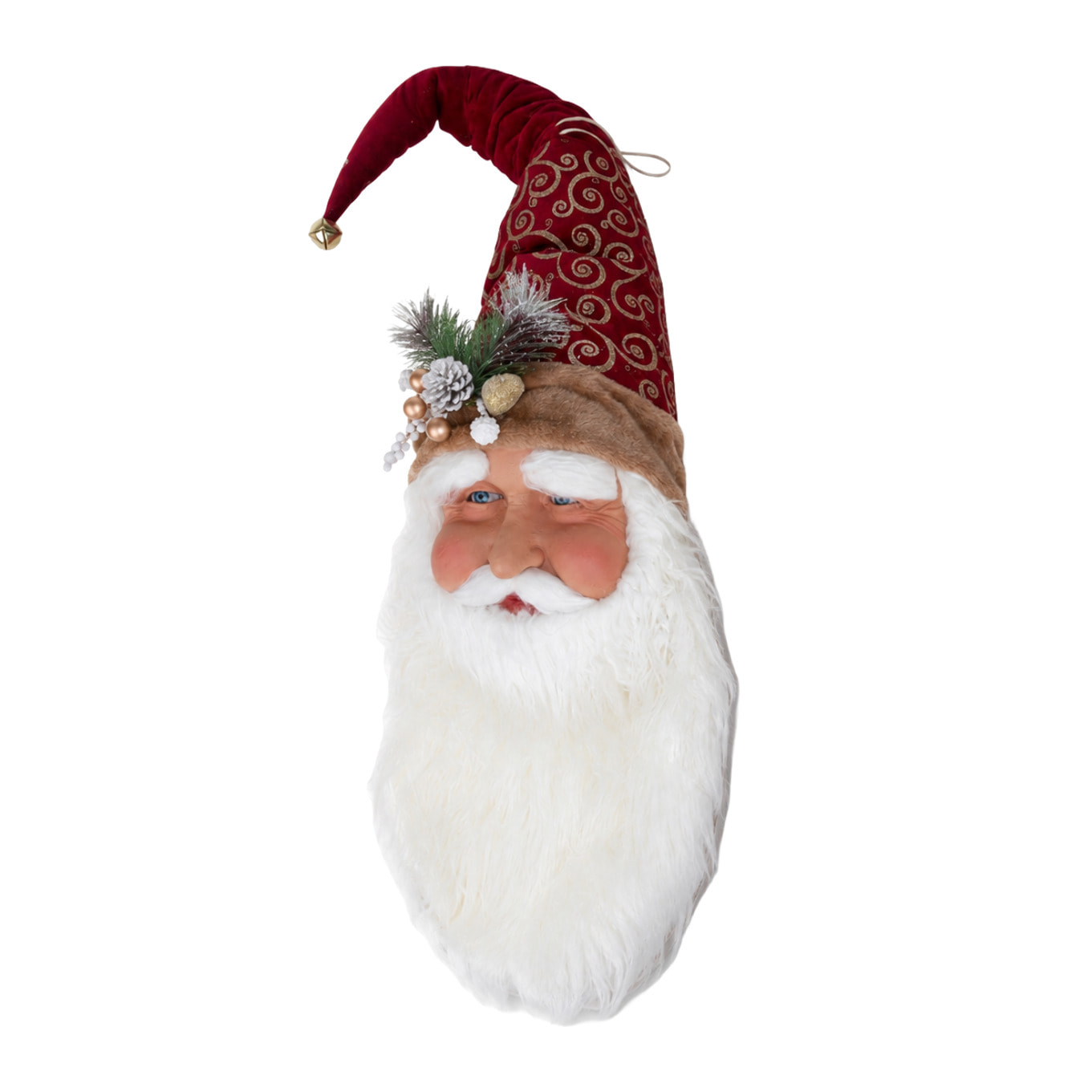 Faccia babbo natale da app. - Pezzi 1 - ROSSO - Bianchi Dino SpA