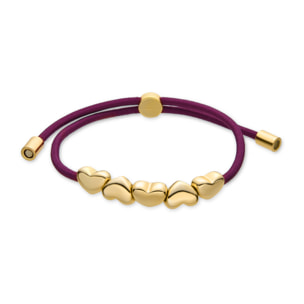 Coletero acabado en oro amarillo de 18k