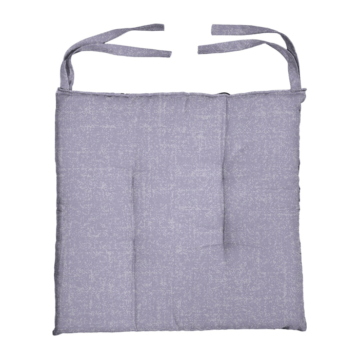 6X CUSCINO SEDIA DIS.TEXTURE LILLA 40X40 CM