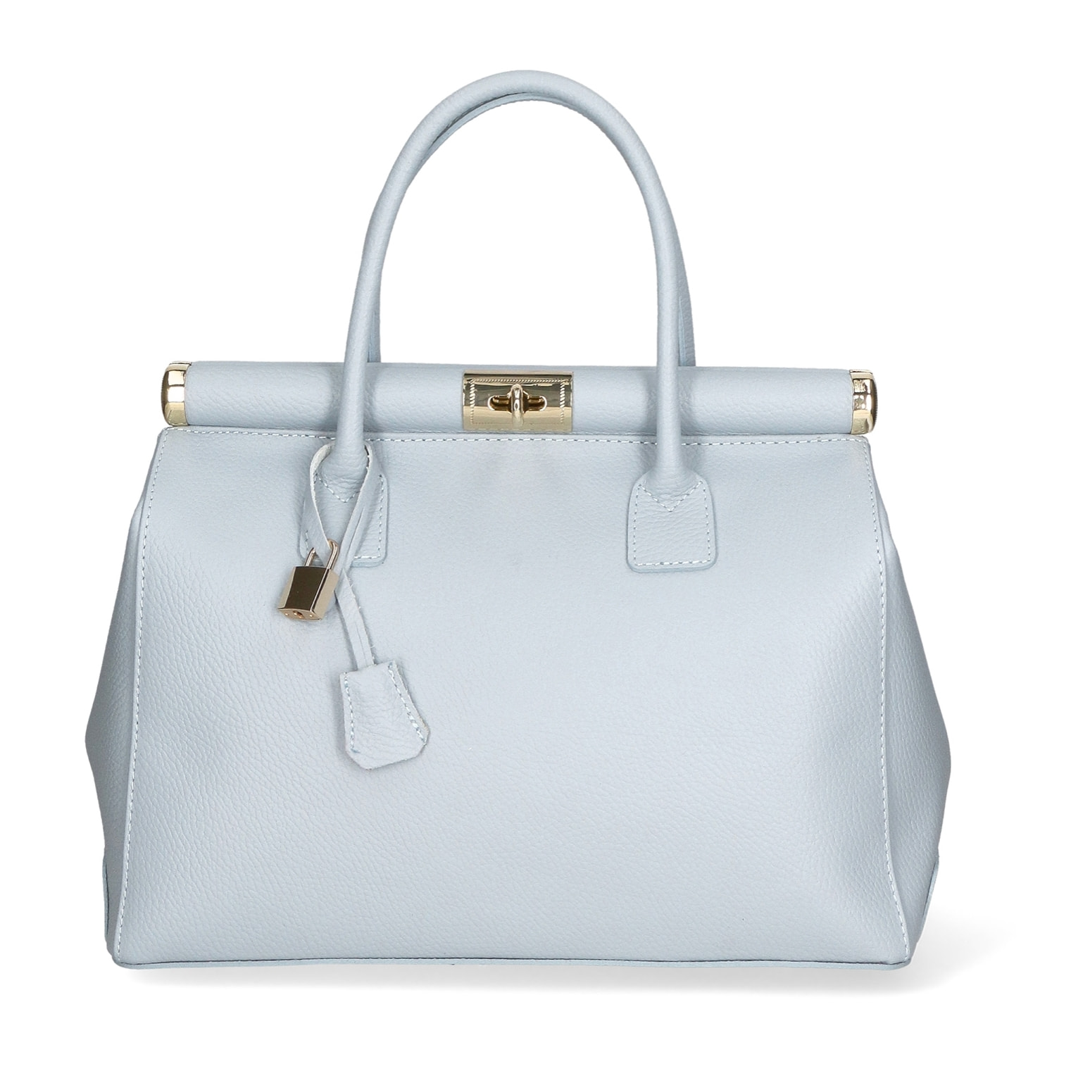 Borsa a mano da Donna Eleonora in Vera Pelle Made in Italy 26x35x16 cm