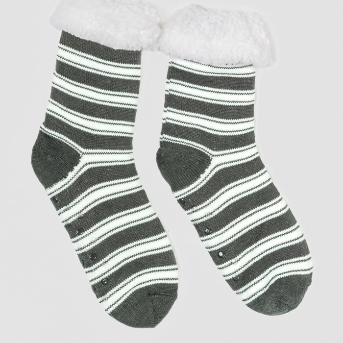 Calcetines hombre Raya Albert verde caceria