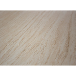 VENISE - Ensemble repas de jardin 6 places avec plateau céramique beige