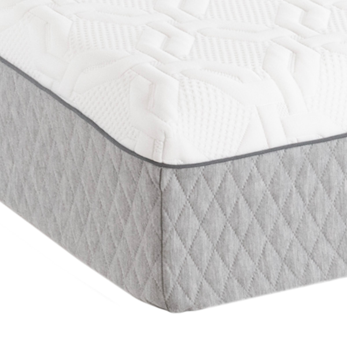 Matelas Amboise, Soutien Ferme, 24 cm, Mémoire de Forme & Mousse Haute Densité, Fabrication Française, Déhoussable