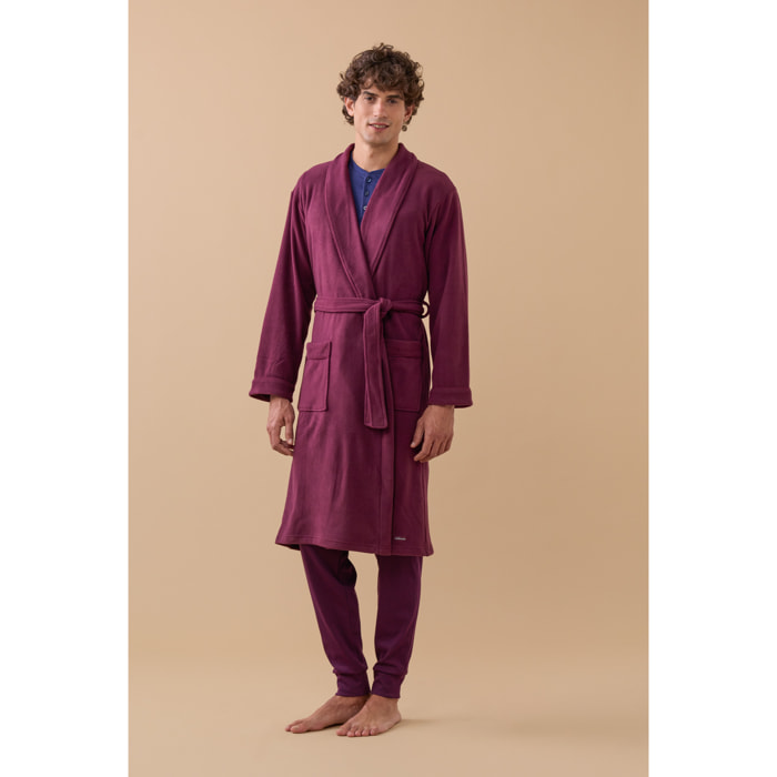 Vestaglia uomo invernale in micropile articolo unito. Noidinotte