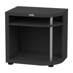 MEUBLE CUISSON ARRONDI DROITE, 80X55 CM NOIR - LE MARQUIER