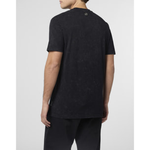 PHILIPP PLEIN T-Shirt Round Neck Ss SKELETON