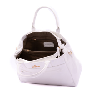 Borsa a mano da donna - Modello False - Ecopelle - 30.0 x 22.0 x 10.0 cm