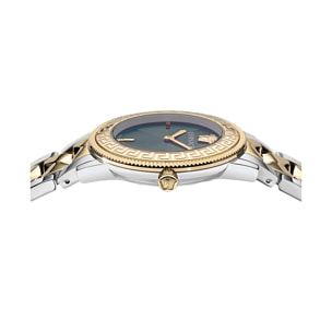 Versace Reloj Analógico De Cuarzo V-Tribute