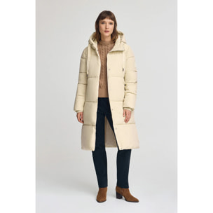 Chaqueta Anne color crudo con logo Polo Club