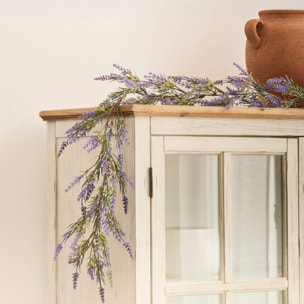 Guirlande Artificielle Prov Lavande H183cm Violette