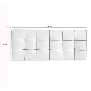Cabecero – Tapizado acolchado con costuras decorativas