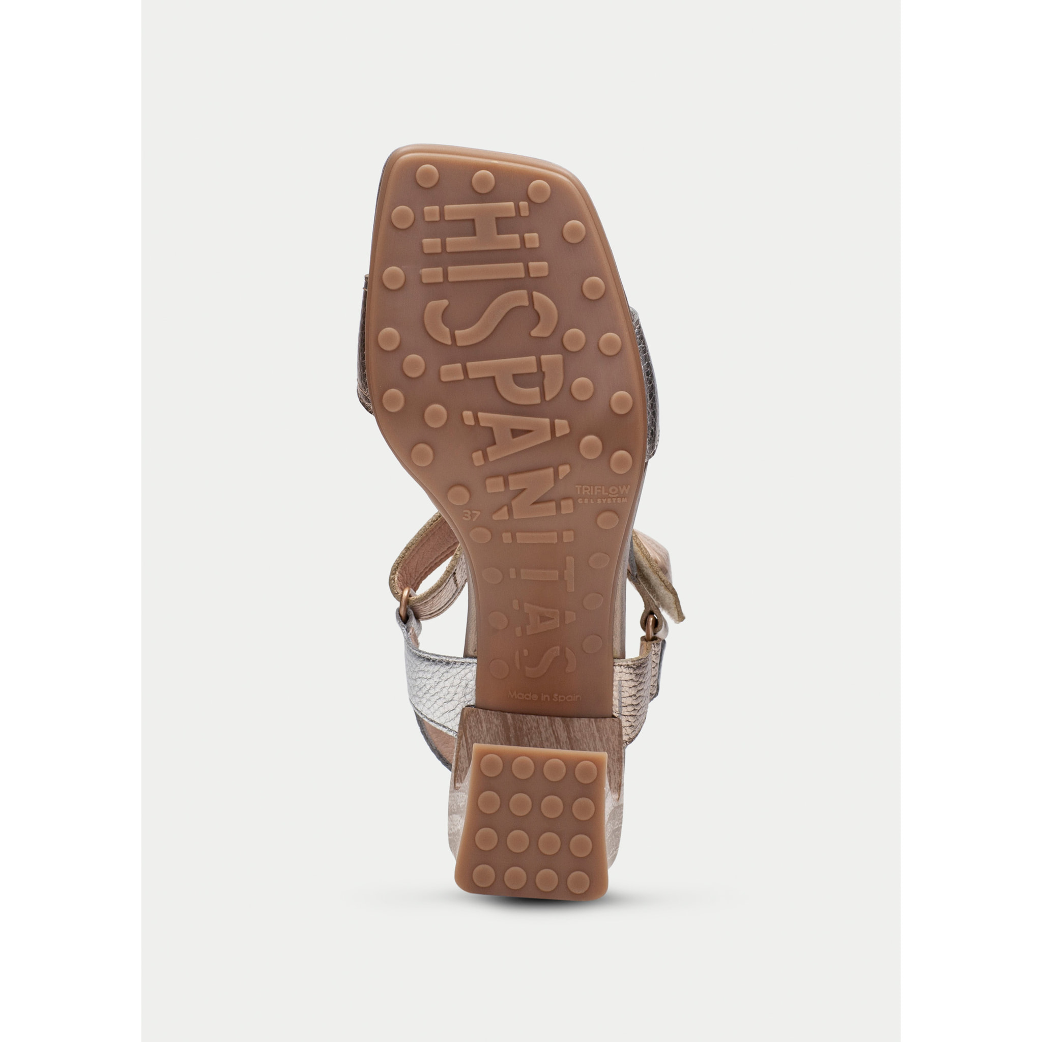 Sandalia Tacon Miami Metalizados 5 cm