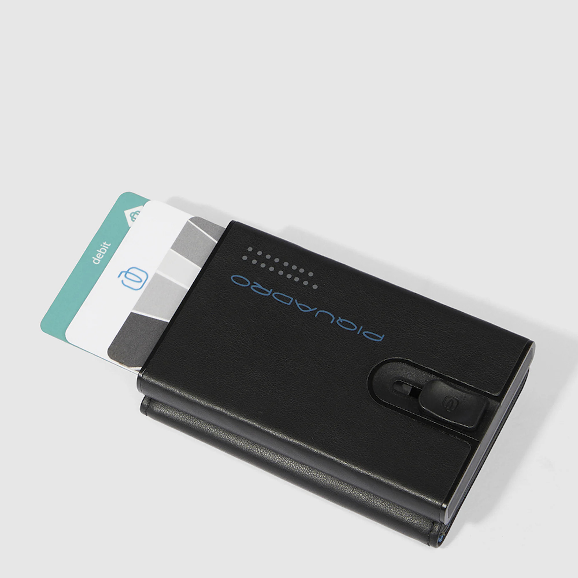 Piquadro Compact wallet porta monete con sliding system